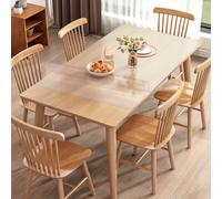 VEVOR Tovaglia Trasparente in PVC Rettangolare 92,5x45,7cm Spessore 1,5mm 0,8 kg