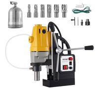 VEVOR Trapano a colonna magnetico da 1100 W con diametro del foro da 1-1/2 pollici (40 mm) MD40 Trapano a colonna magnetico 1275 kg 670 giri/min Sistema di foratura magnetica