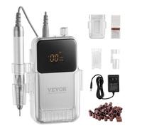 VEVOR Trapano per Unghie Elettrico Senza Fili Motore Senza Spazzole per Manicure