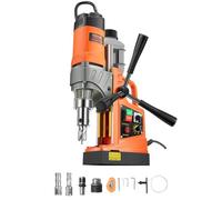VEVOR Trapano Magnetico da 1450 W Trapano a Colonna Elettrico Portatile, Diametro di Foratura 40 mm 12500 N 800 giri/min con Velocità Variabile, Macchina per Perforazione per Qualsiasi Superficie