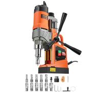 VEVOR Trapano magnetico, Trapano a colonna portatile 1450 W, 12500 N, 850 giri/min, max. Diametro del foro (punta per carotaggio) 40 mm, max. Profondità di carotaggio 50 mm