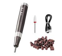 VEVOR Trapano unghie elettrico 30.000 giri/min, velocità variabile, lucidatore per manicure/pedicure con 50 nastri abrasivi, fresa per unghie elettroniche per rimuovere la pelle morta, superficie