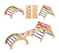 VEVOR Triangolo di Pikler 5 in 1 Montessori Arrampicata Giocattoli per Bambini