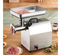 VEVOR Tritacarne Elettrico Acciaio Inox 1100W Capacità Produzione Max. 360kg/H