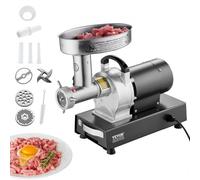 VEVOR Tritacarne Elettrico 2,72 kg/min Tritacarne Industriale da Banco con Lama