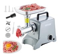 VEVOR Tritacarne Elettrico Industriale Capacità 2,27 kg/min Insaccatrice 575 W