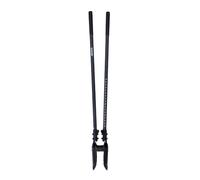 VEVOR Trivella per Pali Impieghi Gravosi con Manico in Fibra di Vetro, Trivella Manuale con Scala Graduata e Lama in Metallo, Strumento per Scavare Giardinaggio all'Aperto Spazio 145 mm