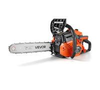 VEVOR Troncatrice a Benzina da 355,6 mm 40 cc 1,15 kW Motore a 2 Tempi, per Taglio Legno e Disboscamento Alberi, Starter Sincronizzato con Acceleratore, Impugnatura Antiscivolo e Doppio Serbatoio