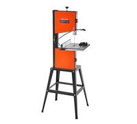 VEVOR Troncatrice a nastro con supporto - 373W, taglio 254mm, altezza 160mm, tavolo ghisa, luce 360°