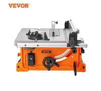 VEVOR Troncatrice Circolare per Legno da Banco con Lama 1800W / 8A per Lavorazione in Officina Garage, Troncatrice da Banco 4400 giri/min Angolo Taglio Regolabile -60˚-+60˚ Capacità di strappo 62,5cm