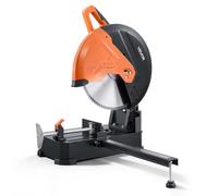 VEVOR Troncatrice con Lama da 406,4 mm per Taglio a Secco Motore da 3000 W | per Lavorazione Metalli, Angolo Regolabile da -45° a 45°, Stabile, con Protezione Rinforzata e Righello Graduato, a Freddo