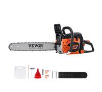 VEVOR Motosega a Benzina 52CC 45,7cm Troncatrice Senza Fili Potatura Giardino