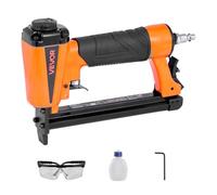 VEVOR Chiodatrice Pneumatica Calibro 21 per Punti Metallici 80 da 12,8 mm
