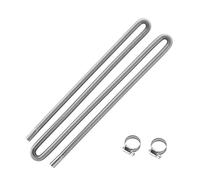 VEVOR Tubo di Scarico per Riscaldatore Diesel 300 cm 2 Fascette Stringitubo