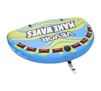 VEVOR Tubo Gommone Gonfiabile Trainabile per Barche da Mare, Tubo Trainabile Capienza ca. 4 Persone Carico Max 308 kg, Gommone per Barche Giochi Acquatici Divertimento, Copertura in Nylon, Blu