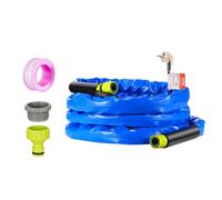 VEVOR Tubo per Acqua Riscaldata da 4,5 m Tubo per Acqua Potabile Riscaldata per Camper con Copertura Ondulata, Protezione Antigelo Fino a -42,7 ℃ Autoregolante Automatico, Diametro Interno 15,87 mm