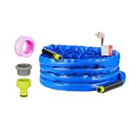 VEVOR Tubo per Acqua Riscaldata da 7,6 m Tubo per Acqua Potabile Riscaldata per Camper con Copertura Ondulata, Protezione dal Gelo Fino a -42,7 ℃ Autoregolante Automatico, Diametro Interno 15,87 mm