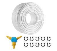 VEVOR Tubo PEX-AL-PEX Φ16mm Alluminio-Plastica Liquido Calda Fredda Rotolo 100m