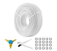 VEVOR Tubo PEX-AL-PEX Φ16mm Alluminio-Plastica Liquido Calda Fredda Rotolo 200m
