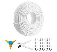 VEVOR Tubo PEX-AL-PEX Φ16mm Alluminio-Plastica Liquido Calda Fredda Rotolo 200m