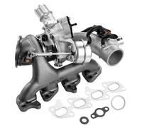 VEVOR Turbocompressore Completo con Kit Guarnizioni ed Elettrovalvola, Turbocompressore Compatibile con Chevy Chevrolet Cruze 2011-2019 1,4 T 781504-5001S 781504-0005 55565353 781504-0001 860156