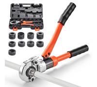 VEVOR Kit di Pinza di Crimpatura Idraulica per Tubi Flessibili PEX Acciaio Inox