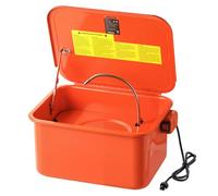 VEVOR Vasca Lavapezzi da Officina da 19 L, Capacità Solvente di 13 L, Pulitore Portatile per Parti di Automobili in Acciaio con Pompa Elettrica per Cuscinetti delle Ruote, Ingranaggi e Carburatori