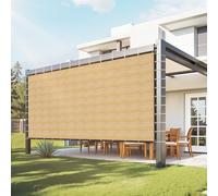 VEVOR Telo Parasole Rete Ombra Vela Ombreggiante per Giardino Beige 366x610cm