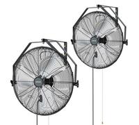 VEVOR Ventilatore da Parete Industriale, 505 mm, Ventilatore a Muro, Non Oscillante, 3 Velocità, Flusso d'Aria Potente, Controllo Meccanico, Adatto per Garage, Officine, Palestre, Ambienti Commerciali