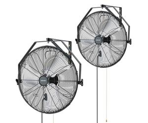 VEVOR Ventilatore da Parete Industriale, 505 mm, Ventilatore a Muro, Non Oscillante, 3 Velocità, Flusso d'Aria Potente, Controllo Meccanico, Adatto per Garage, Officine, Palestre, Ambienti Commerciali