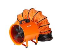 VEVOR Ventilatore di Scarico Motore 145W Estrattore d'Aria Condotto Industriale 203 mm Tubo di Scarico Volume d'Aria 1020 CFM Ventilatore di Scarico per Estrarre Polvere Fumo Velocità 2900 giri/min