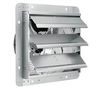 VEVOR Ventilatore di Scarico Serranda, 356 mm Alta velocità 1400 Giri/min 1650 m³/h, Ventilatore Soffitta Montaggio a Parete Alluminio Motore AC, Ventilazione Raffreddamento per Serre, Garage, Negozi