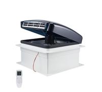 VEVOR Ventilatore di Sfiato per Camper da 35,6 cm 12 V Potente Ventilatore Reversibile a 10 Velocità con Copertura Antipioggia Integrata, Coperchio Superiore Elettrico, Pala del Ventilatore da 30,5 cm