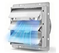 VEVOR Ventilatore Estrattore con Serranda 312mm 1250CFM Alette Automatiche