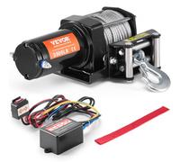 VEVOR Verricello Elettrico 1361 kg Verricello ATV UTV 12 V CC IP55 Impermeabile