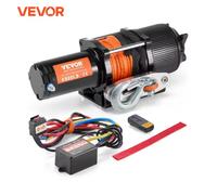 VEVOR Verricello Elettrico Veicoli Fuoristrada 12V Carico 2041kg Corda Acciaio