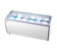 VEVOR Vetrina Gelato Commerciale 1800 x 715 x 880 mm Vetrina per Gelato 567 L