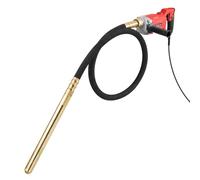 VEVOR Vibratore Elettrico Portatile Calcestruzzo 960W 2 M Rimuove Bolle d'Aria