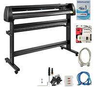 VEVOR Vinile Plotter da taglio plotter da taglio 135 cm macchina con plotter software Signmaster, taglierina in vinile professionale sistema compatibile con Windows con supporto 3 lame per tracciare