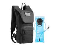 VEVOR Zaino Idrico Molle Hydration Pack 3L TPU Escursionismo Corsa Campeggio