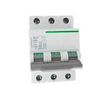 VEWDXNBH Interruttore Automatico in Miniatura magnetotermico Tipo D 3P 2A 3A 4A Interruttore Elettrico ad Aria 400VAC 50HZ 6KA Mini(4A)