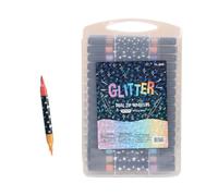Vexandrie Pennarelli creativi con linee glitterate e due pennini, 36 sticks | Pianificatori visivi, attività didattiche, Sketch Fu