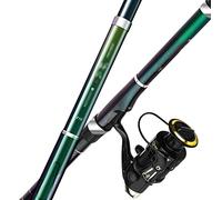 VEXDOSLE Canna da pesca Spinning Reel and Fishing Rod Combos Canna da pesca telescopica Canna da pesca in fibra di carbonio per la pesca in acqua dolce in acqua salata Canna da pesca(3.0M)
