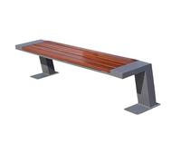 VEXDOSLE Panchina da Giardino per Esterni Sedia Da Parco For Esterni Panca For Il Tempo Libero In Legno Massello Panca In Metallo For Esterni Panchina da Parco Panchine da Esterno(A 180CM)