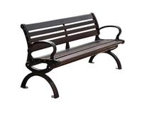 VEXDOSLE Panchina da Giardino per Esterni Sedia Da Parco Panca Da Esterno Panca Con Doppio Schienale For Sedia Da Comunità For Il Tempo Libero Panchina da Parco Panchine da Esterno(A)