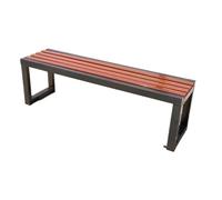 VEXDOSLE Panchina da Giardino per Esterni Sedia Da Parco Panchina Da Esterno Cortile All'aperto Centro Commerciale Panchina da Parco Panchine da Esterno(A 150CM)