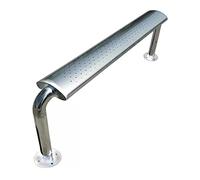 VEXDOSLE Panchine da Esterno Panca in acciaio inox for il tempo libero da esterno giardino for esterni Sedia riposo residenziale parco autobus