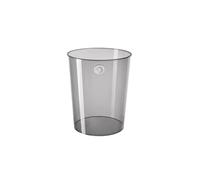 VEXDOSLE Pattumiera per Interni Pattumiera for uso domestico di grande capacità Cucina Bagno Soggiorno Ufficio Luce Cestino for la carta straccia trasparente di lusso Pattumiera per interni(L)
