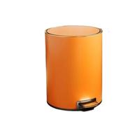 VEXDOSLE Pattumiera per Interni Pattumiera for uso domestico in acciaio inossidabile Soggiorno Cucina Bagno di grande capacità Pedale con coperchio Pattumiera per interni(D,M)