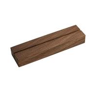 VEXDOSLE Porta biglietti da visita Semplice retrò noce faggio cartolina base for ufficio messaggio porta biglietti da visita porta biglietti da visita Porta biglietti da visita(Black,C)